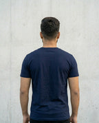 Men's Balance Navy Blue Regular T-Shirt
