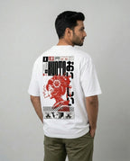 Men's District07 White Oversized T-shirt