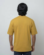 Men's Existing is Hard Beige Oversized T-shirt