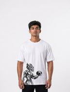 Men's Iron Ascension White Oversized T-shirt
