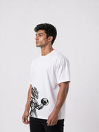 Men's Iron Ascension White Oversized T-shirt