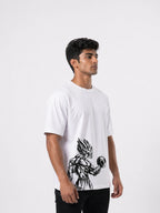 Men's Iron Ascension White Oversized T-shirt