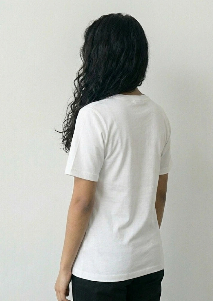 Women's Protect Your Peace Regular White T-shirt