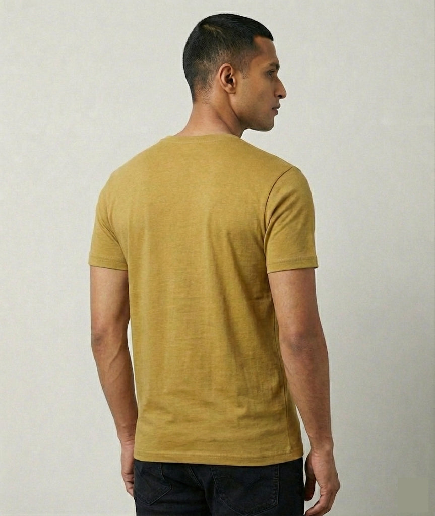 Me's Questbound Regular Graphic Printed Tshirt