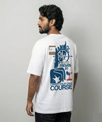 Men's Route Rebel Graphic Printed Oversized T-Shirt