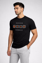 Men's Success Regular Black Tshirt