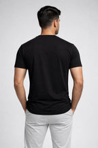 Men's Success Regular Black Tshirt