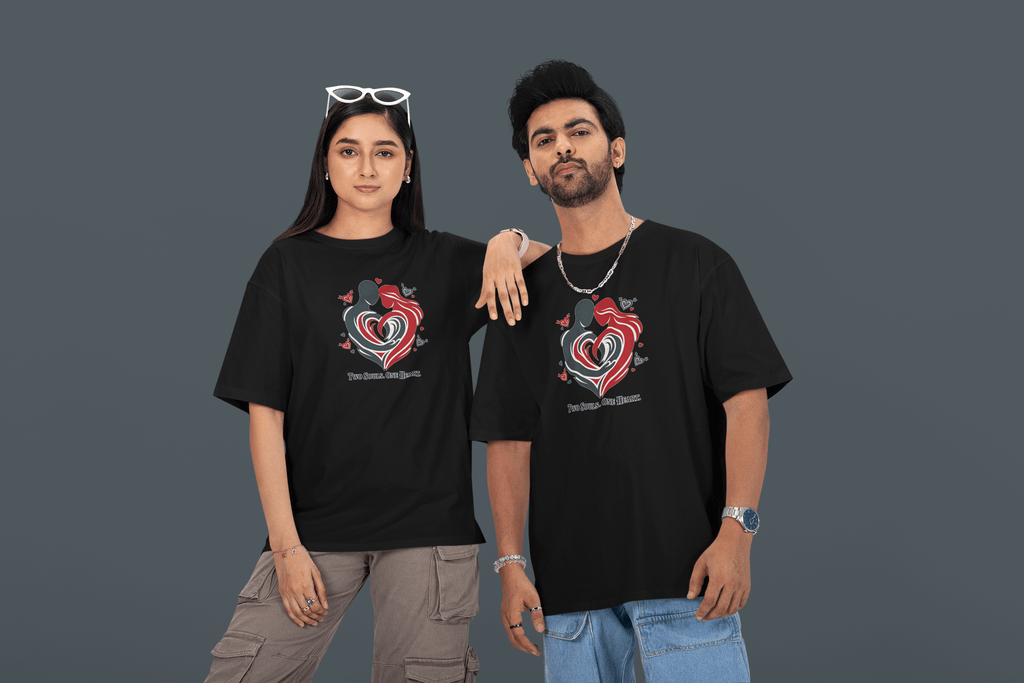 Oversized Two Souls, One Heart