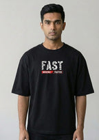Men's  Oversize Black Tshirt