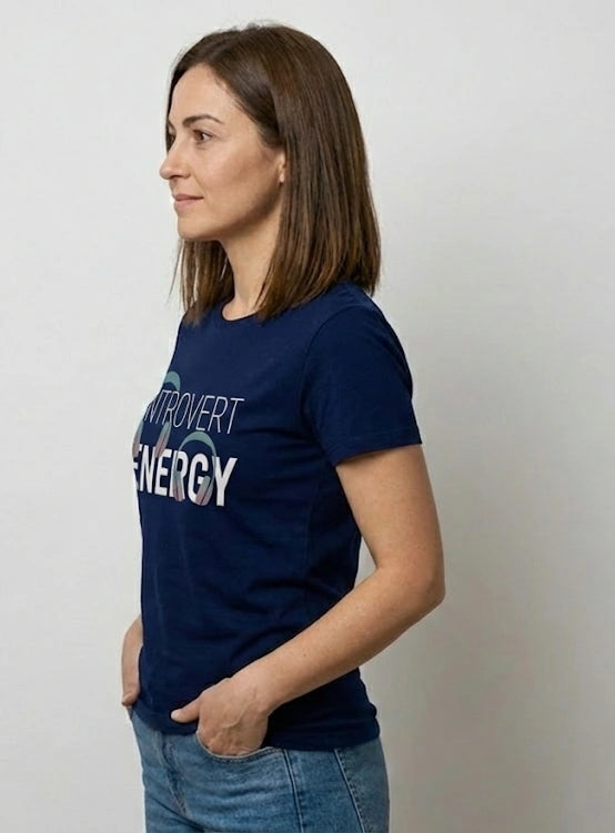 Women's Intovert Energy Regular Tshirt