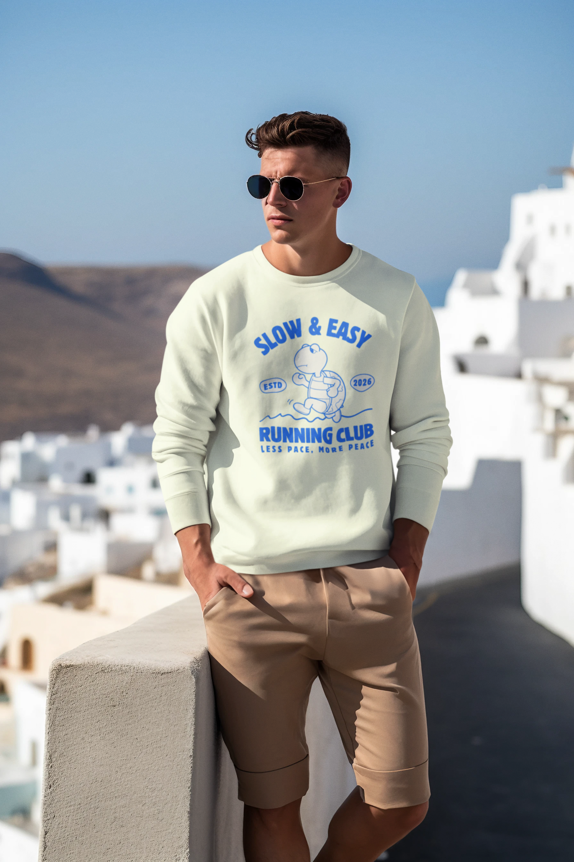 Unrushed – Slow & Easy Running Club Sweatshirt